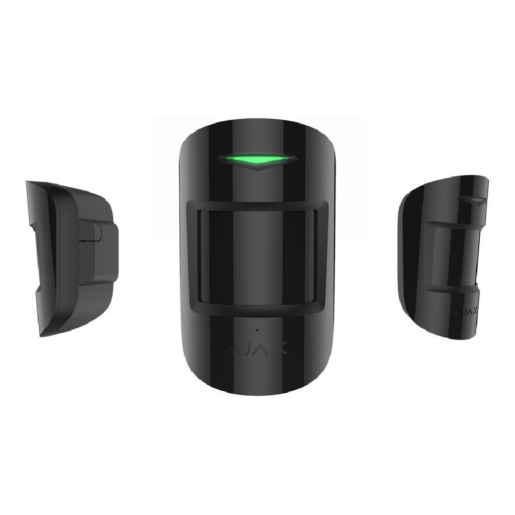 Ajax CombiProtect. Detector PIR y rotura de cristal inalámbrico. Color negro