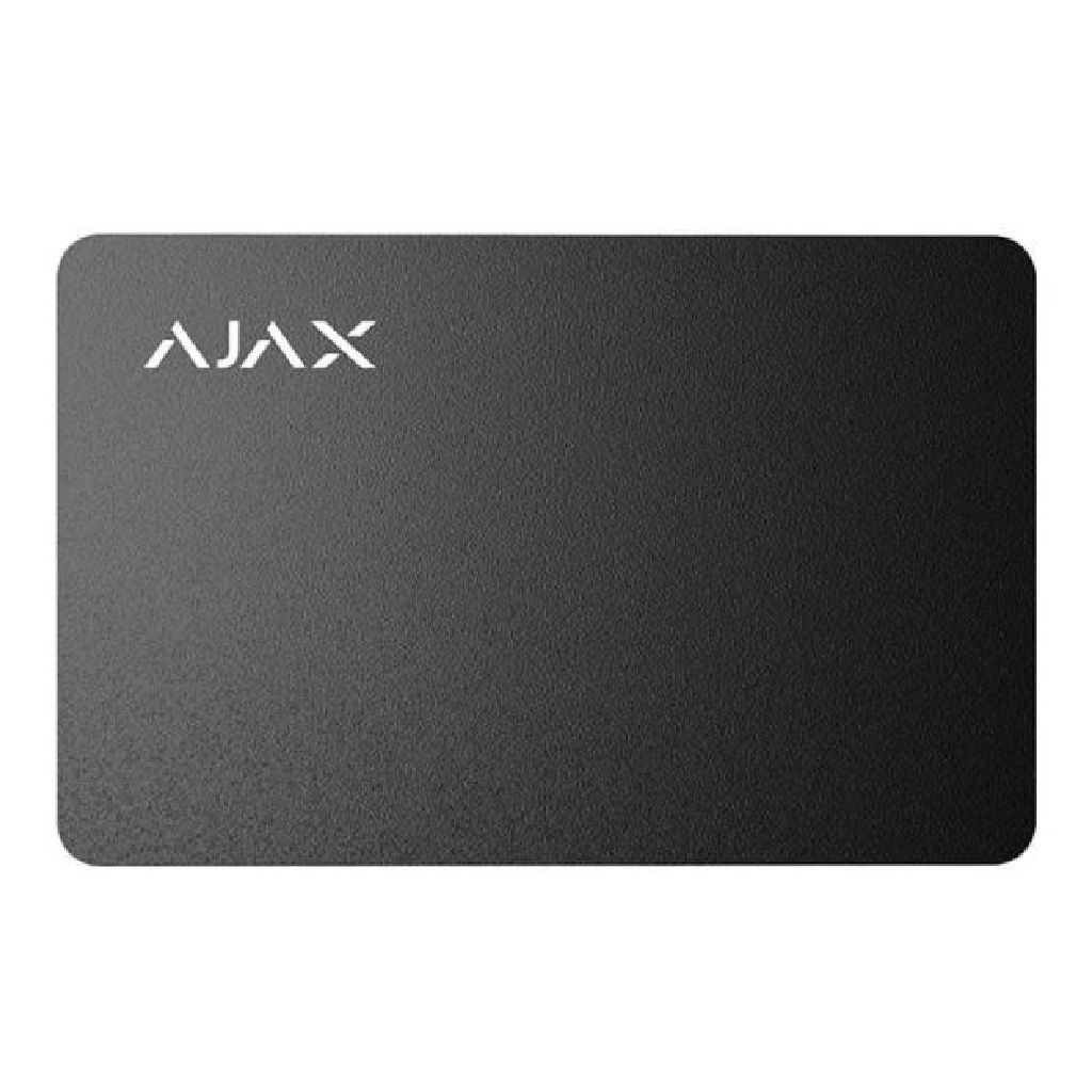 Ajax Pass. Tarjeta DESFire® compatible con KeyPad Plus. Color negro. Pack de 3ud